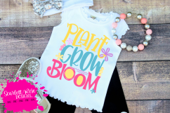 Plant Grow Bloom SVG Product Image 1