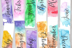 2018 Hand Paint Watercolor Calendar  Product Image 8