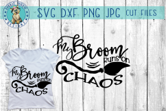 My Broom runs on BUNDLE - Halloween - Witch - SVG Cut file Product Image 6
