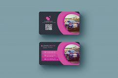 Abstract Business Card in Multicolor Design Template  Product Image 1