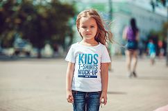 Kids T-Shirt Mock-Up Vol 3 Product Image 8