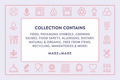 Line Icons - Food Packaging Product Image 2