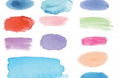 Watercolor Swashes Clipart Set Product Image 2