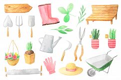 Watercolor Garden Set Product Image 3