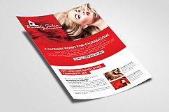 Salon Care Flyer Template / 2 Sided Product Image 2