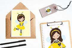 Busy Bees graphics and illustrations Product Image 4
