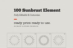 Sunburst Logo &amp; Badge Element Product Image 8