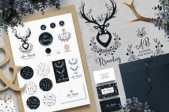 BRANDING HAND DRAWN BOHO ELEMENTS. Product Image 1