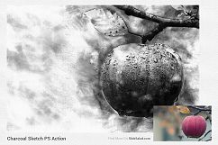 Charcoal Sketch Photoshop Action Product Image 9