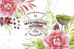 Watercolor Mysterious Autumn Product Image 9