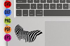 Zebra SVG  Cutting File  Product Image 3