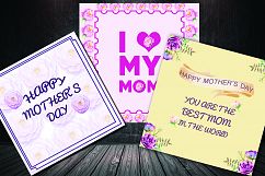 Mother&#039;s day greeting card pack Product Image 1