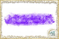 Brush Strokes in Violet Glitter - Digital Clipart 24 of beautiful PNG files Product Image 5