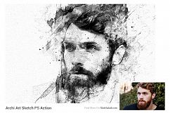 Ink Art Photoshop Action Product Image 13
