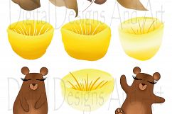 Bee a bear clipart Product Image 2