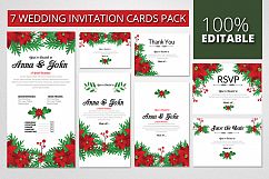 Elegant Wedding Invitation Cards Set Product Image 1