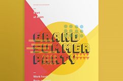 Summer Music Party Design Templates Bundle Product Image 3