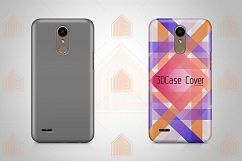 LG K10 2017 Case Design Mockup Back View Product Image 2