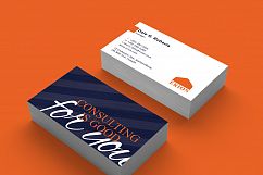 Financial Advisor Business Card Product Image 5