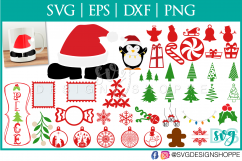 Christmas, Christmas SVG, SVG, SVG files for Cricut, Angel Product Image 1