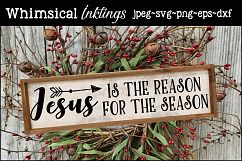 Jesus Is The Reason SVG Product Image 1