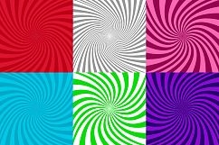 50 Spiral Backgrounds AI, EPS, JPG 5000x5000 Product Image 2