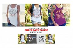 Tank top Woman Mockup Product Image 2