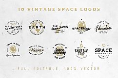 Space Vintage Logos Product Image 6