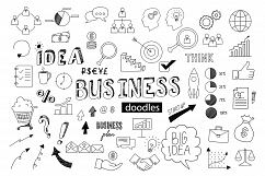 Hand drawn business doodles Product Image 2