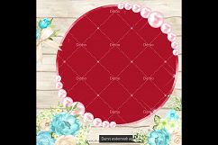 100 Pearl Circle Frame Clip Arts, Luxury Jewelry Frames Product Image 3