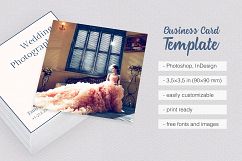 Wedding Photography Business Card Product Image 1