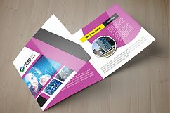 Business Innovation Square Trifold Brochure Product Image 2