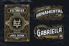 Victorian Ornaments Vector Bonus Product Image 5