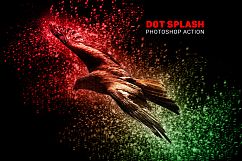 Dot Splash Photoshop Action Product Image 7