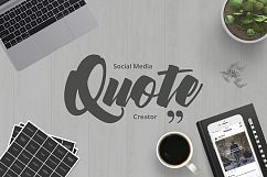 Social Media Quote Creator Product Image 1