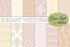 Elegant Wedding Digital Papers Product Image 1