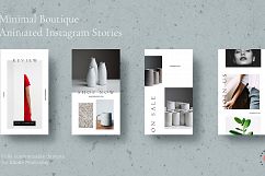 Animated Instagram Stories Templates - Minimal Boutique Product Image 2