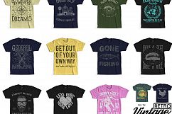 25 Retro Vintage T-Shirt Designs Product Image 2
