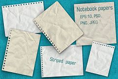 Notebook paper set Product Image 3