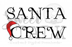 Santa Crew-svg digital download Product Image 1