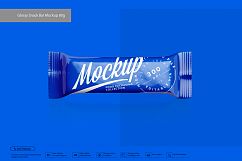 Glossy Snack Bar Mockup 80g Product Image 2