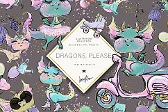 Dragons Clipart Product Image 4