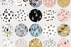 Holiday patterns set + lettering Product Image 7