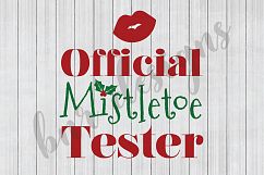Christmas SVG, SVG for Kids, Mistletoe SVG, SVG Files Product Image 1