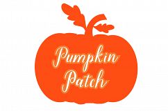 Pumpkin patch - Pumpkin Monogram 5 Designs SVG cut File Product Image 5