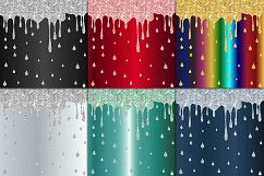 Liquid Glitter Digital Paper Product Image 2