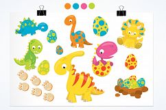 Dinosaur Babies graphics and illustrations Product Image 2