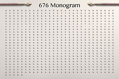 Alphabet &amp; 676 Monogram Product Image 2