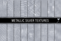 Metallic Silver Textures Product Image 1