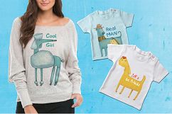 Funny Dogs - clip art Product Image 6